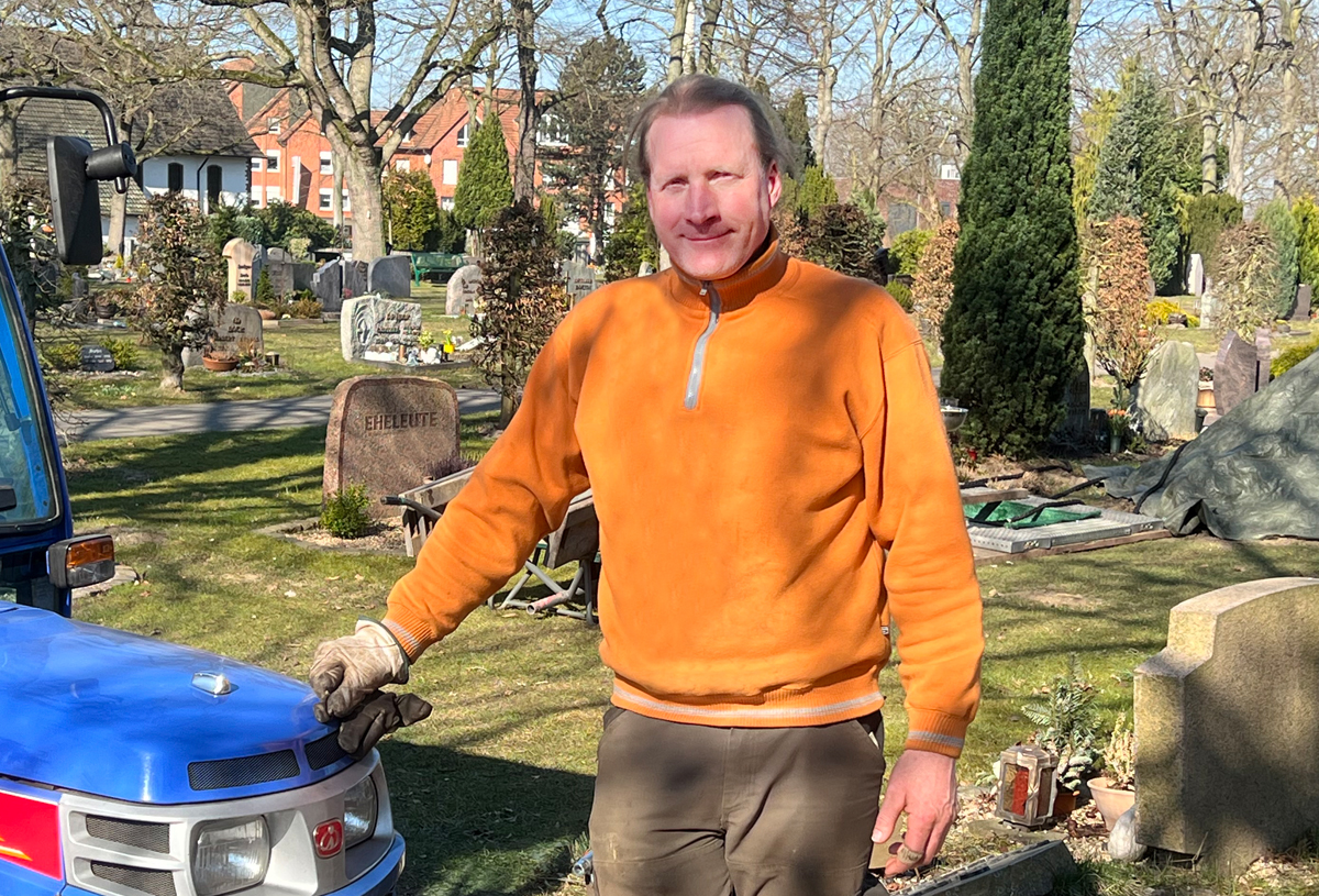 Gärtnermeister Manfred Poth foto